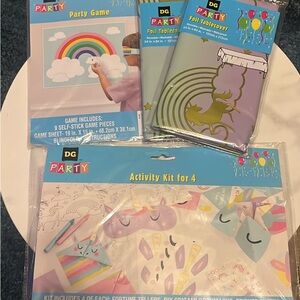 Unicorn Party Supplies Set